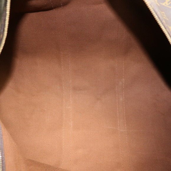LOUIS VUITTON Brown Monogram Keepall 60 Boston Bag - Picture 6 of 9